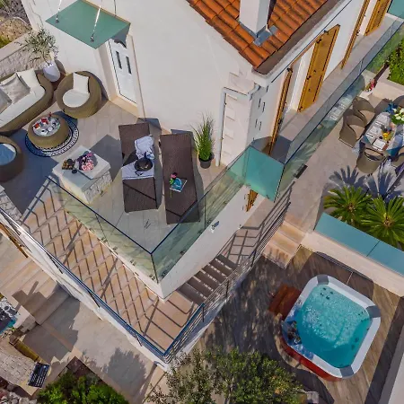 Villa Uniquely Designed Ivana With Outdoor Jacuzzi Nearby The Pebble Banje At The Island Of Solta *