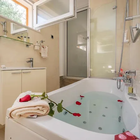 Uniquely Designed Ivana With Outdoor Jacuzzi Nearby The Pebble Banje At The Island Of Solta Villa